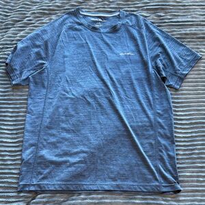 Eddie Bauer Men's Slate Blue Short Sleeve Tee
